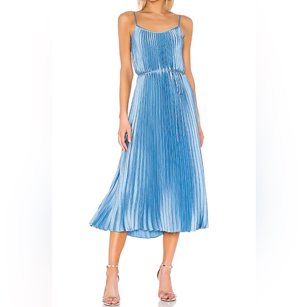 Vince Satin Midi Dress